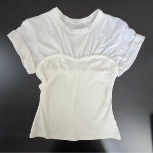 A.L.C. Frankie Cotton Tee - Sz. S